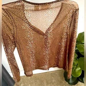 See through blouse size S